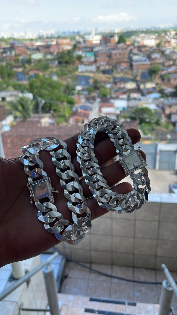Pulseira 17mm Escama