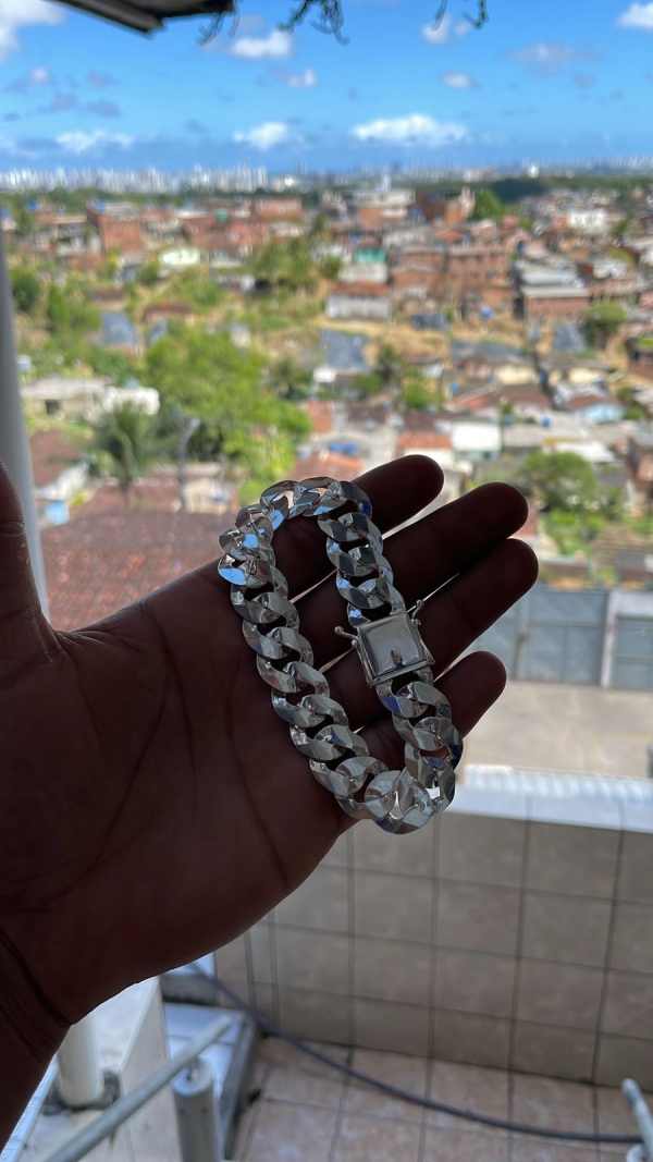 Pulseira 15mm Escama