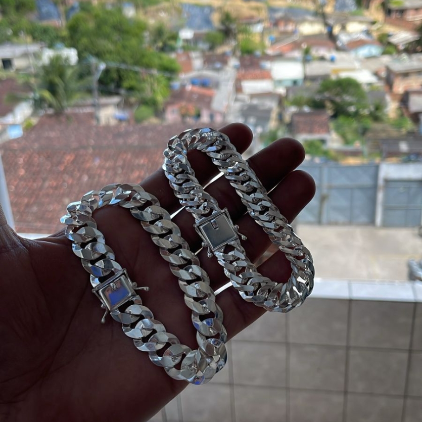 Pulseira 13mm Escama