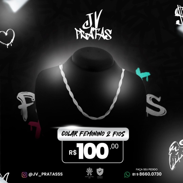 Colar 2 Fios